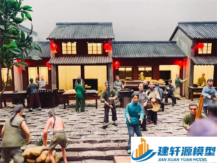 海宁香市微缩模型